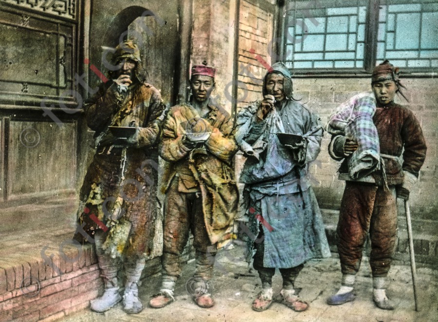 Bettler ; Beggars - Foto simon-173a-022.jpg | foticon.de - Bilddatenbank für Motive aus Geschichte und Kultur